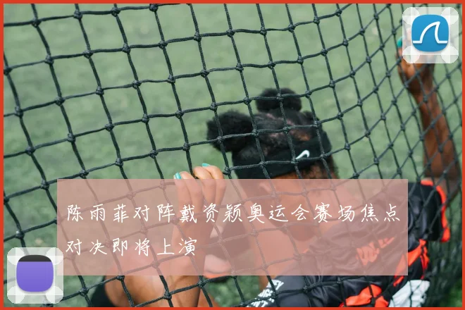 陈雨菲对阵戴资颖奥运会赛场焦点对决即将上演